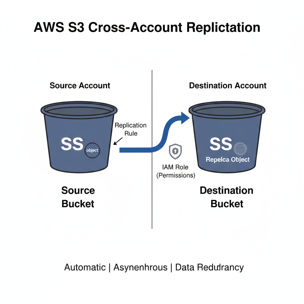 AWS S3 Cross Account Replication