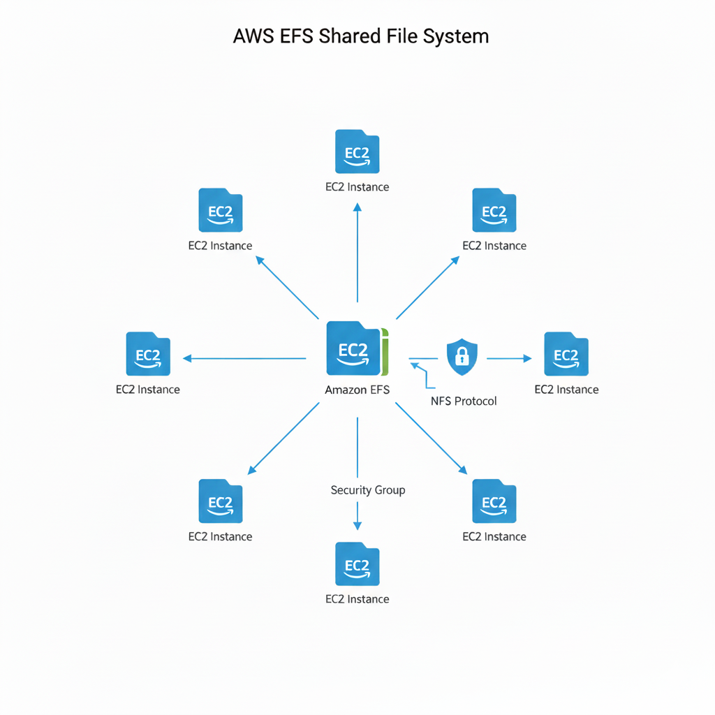 AWS EFS Shared File System	AWS EFS