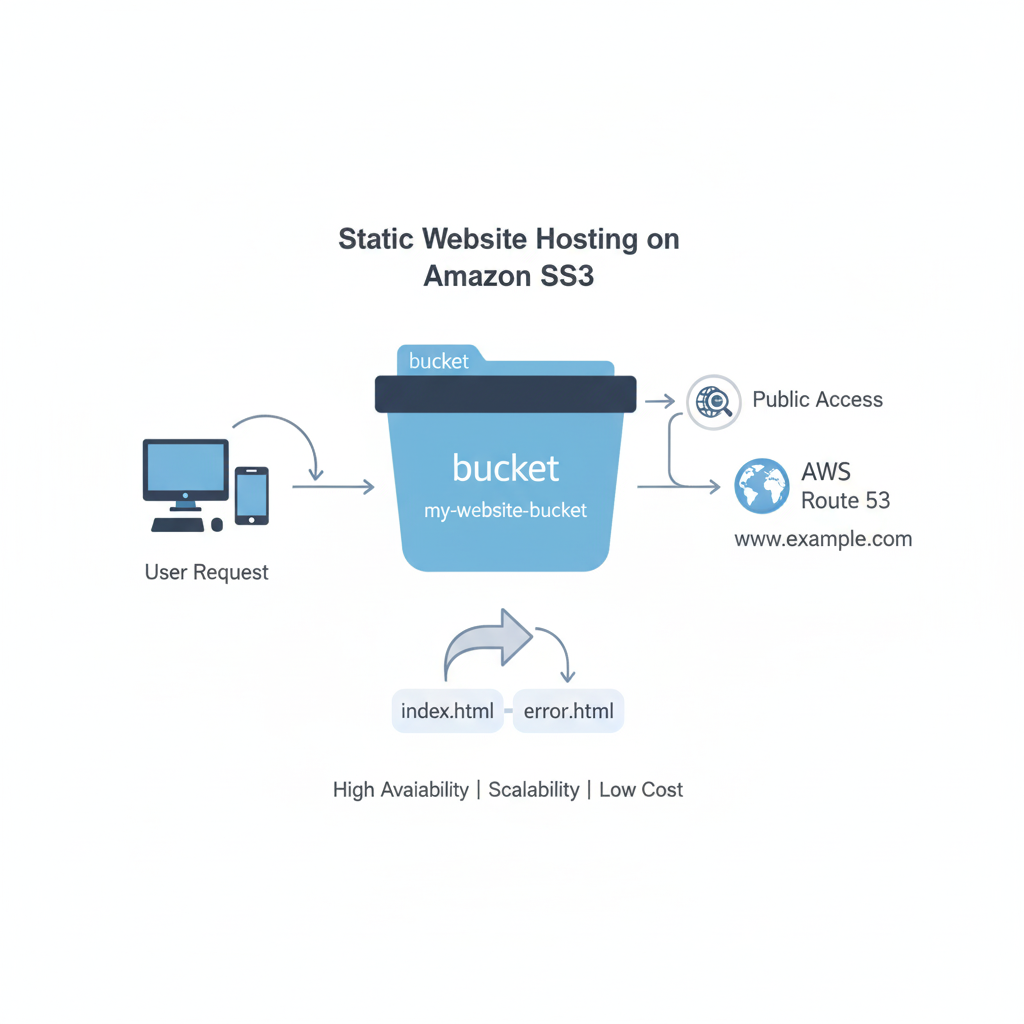 Static-Website-Hosting-on-Amazon-S3